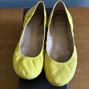Vince Camuto Vibrant Yellow Flats